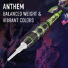 DW Anthem Soft Tip Dart Set, Stainless Steel Barrel -