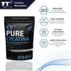 Creatina Monohidratada Micronizada de Alta Pureza 500g 100 Servicios de