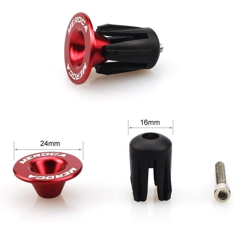LANODO Bicycle Bar End Caps Road Bike Handle End Caps