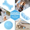 6 Pack Dog Chew Toys Set, Puppy Teething Toys, Blue