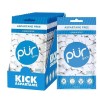PUR Xylitol Chewing Gum PEPPERMINT (55 Pieces, 12 Pack)Sugarless Vegan
