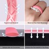 Egnaro Silicone Anniversary Ring Women, Breathable Design Womens Silicone Wedding