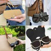 BOBOAR Sunglasses Case Leather Soft Holder Eyeglass Slim Glasses Pouch
