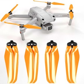 Master Airscrew Stealth Propellers for DJI Air 2S - Orange, 4 pcs
