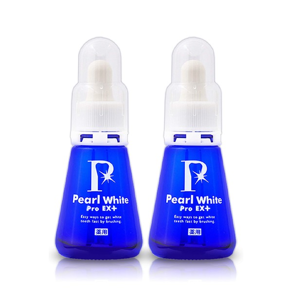 Medicated Pearl White Pro EX Plus 1.0 fl oz (30 ml) Set of 2