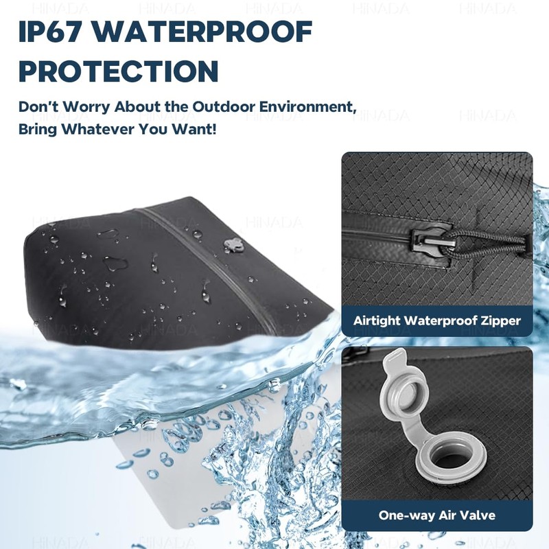 Vacuum Bags for Travel Luggage with Wireless Pump, Travel Pack