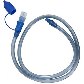 TANNOZHE Hydration Bladder 2 Litre Leak-Proof Water Reservoir, BPA-Free Hydration Pack Replacement Sports Travel Reservoir Hydration Pack Hiking Outdoor, blue tube, Trekking backpack