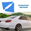 A ABSOPRO Car Door Corner Edge Guards Bumper Protector Blue