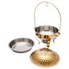 Chafing Dishes for Buffet Set, Gold 4.5L/4.76Qt Round Stainless Steel