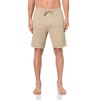 BOSS Men's Soft Ribbed Sweat Shorts, Dessert Beige, Small