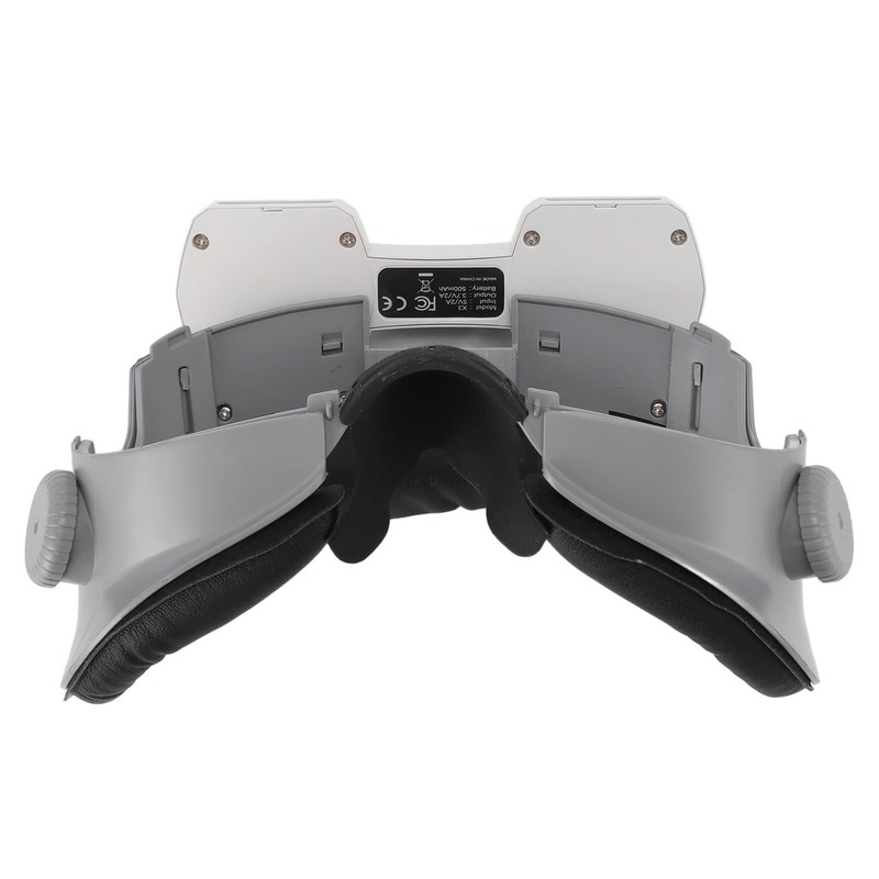VR Cooling Fan Face Pad, Knob Adjustable Comfortable Protein Leather