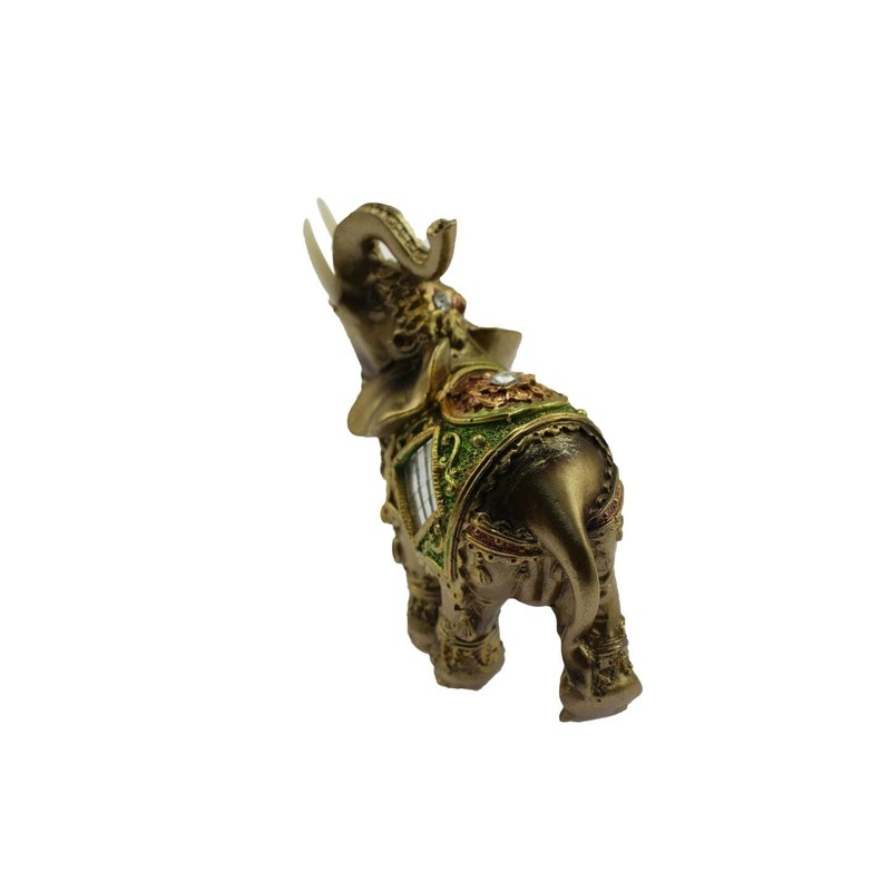 speed mao Glittering Elephant Asian Taste Feng Shui Figurine Object