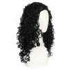 JoneTing Long Curly Wigs for Men Black Curly Wigs Funny