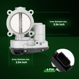 Electronic Throttle Body for Ford Escape/Fusion/C-Max/Ranger/Transit 2.0L 2.5L 3.0L, for Lincoln MKZ 2.0L 2.5L, for Mercury Mariner/Milan 2.5L 3.0L, 09-18, for Ford Fusion Lincoln MKZ 2.0L(HEV)