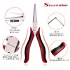 SPEEDWOX Mini Needle Nose Pliers Smooth Flat Jaws Extra Long