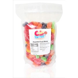Sarah's Candy Factory Assorted Fruit Slice (5 Lbs in Bag)