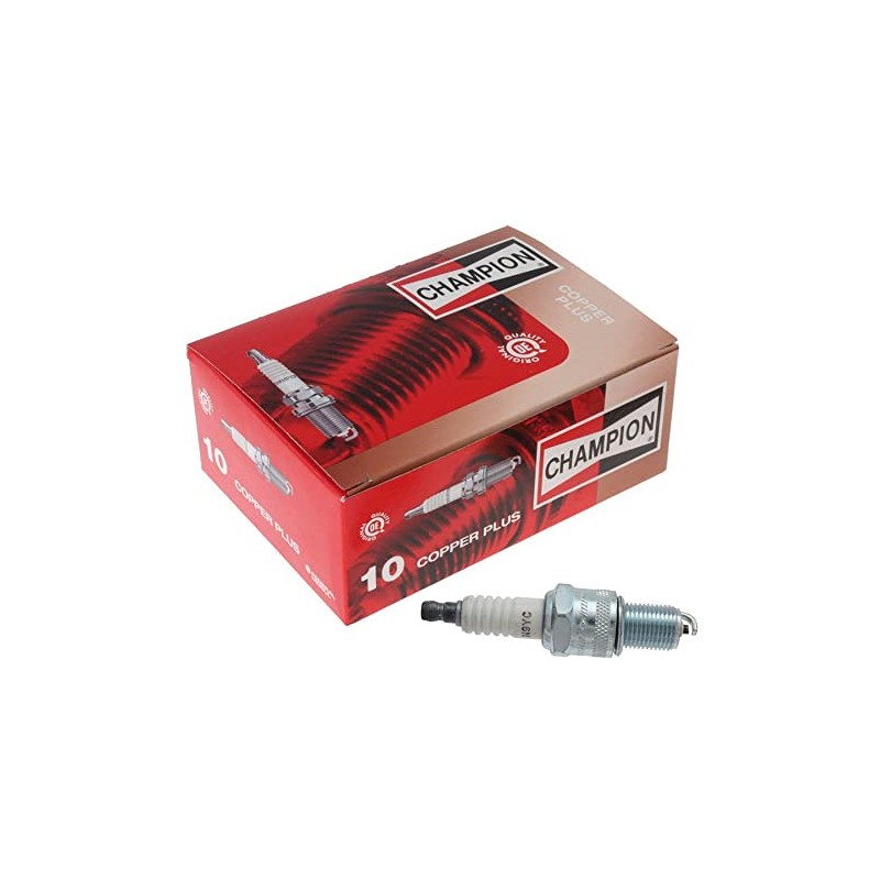 Champion OE004 / T10 spark plug double copper RN9YCC, 1