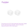 DMiotech 10pcs 11 Teeth Plastic Gear Model 112A Reducer Plastic