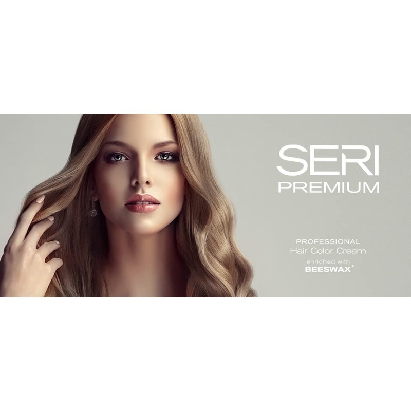 Farcom professional Seri Premium Hair Dye Cream Enriched with Beeswax,