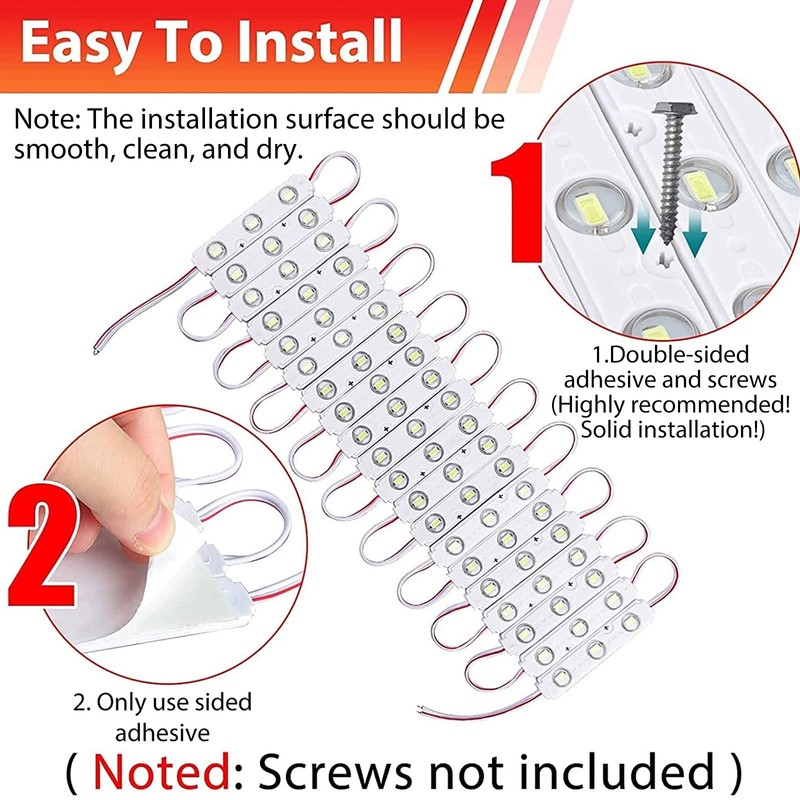 12V 120 LEDs Van Interior Light Kits, Module Ceiling Lamp