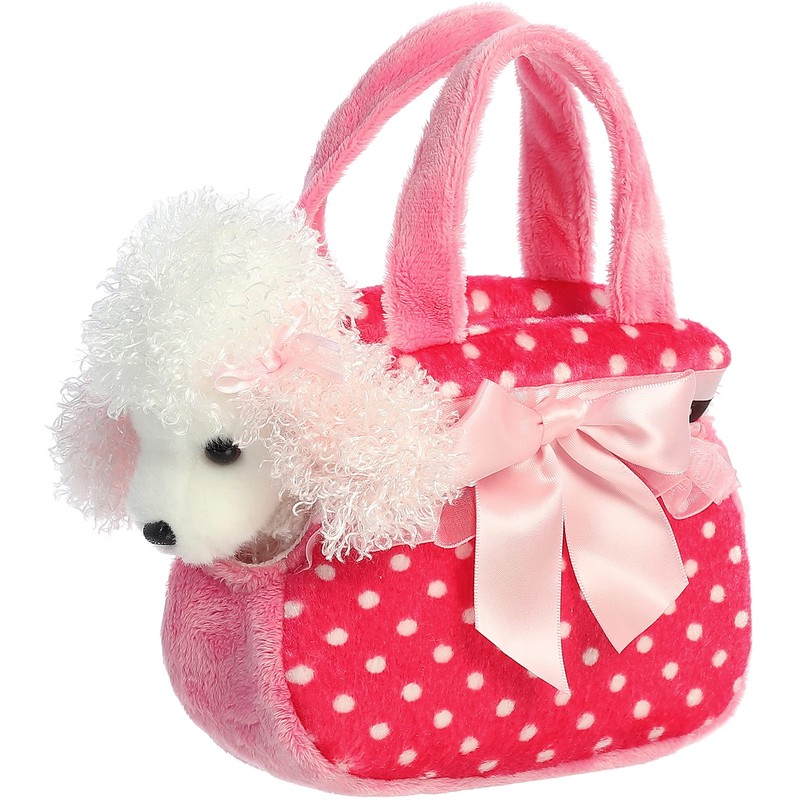 Aurora® Fashionable Fancy Pals™ Fancy Pink Polka Dot™ Stuffed Animal