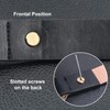 Leather Craft Rivets, 10 Sets Solid Brass Flat Leathercraft Studs
