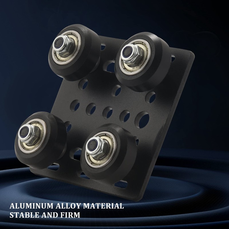 Iegefirm 3D Printer Aluminium 2020 V-Slot Plate Slide for Profile