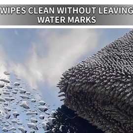 Asheyya 3 PCS 40x60 cm Bathroom Drying Cloth, XXL Shower Room Cleaning Cloth, Suitable for Car Detailing, Hair, Bath, Glass