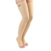 Tynor Compression Stocking Mid Thigh Classic, Beige, Large, Pack of