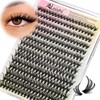 Lash Clusters DIY Cluster Eyelash Extensions 280pcs 9‑16mm 30D Wispy