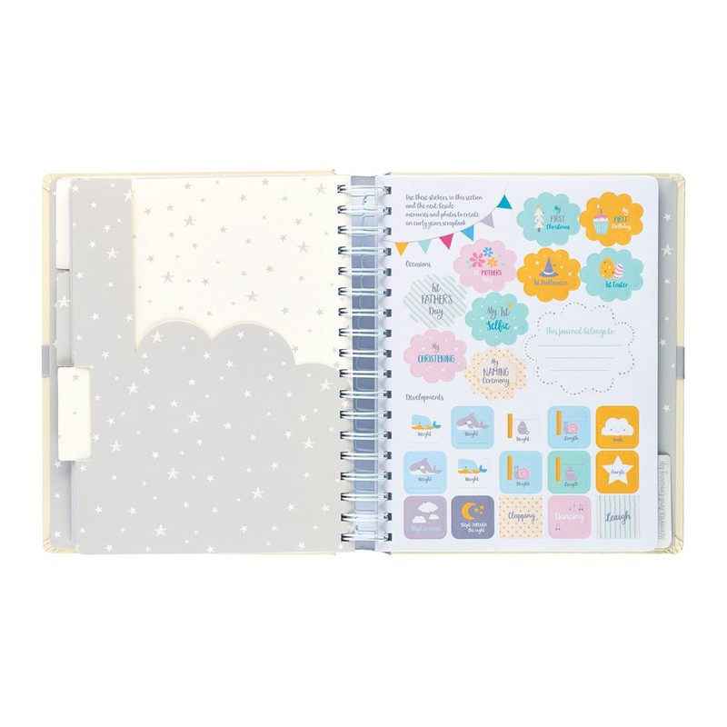Busy B 6584 "Baby B Baby" Journal with Pockets and