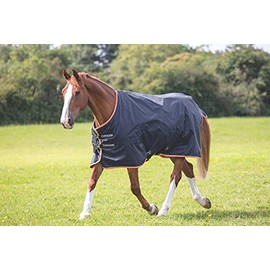 Shires Typhoon 200g 840 Denier Outdoor Horse Turnout Rug in Black 5'6" / 66", Black