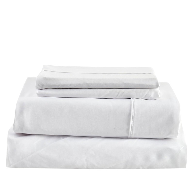 Kingnex Bamboo Viscose Queen Sheet Set Soft Brushed Mircrofiber 4