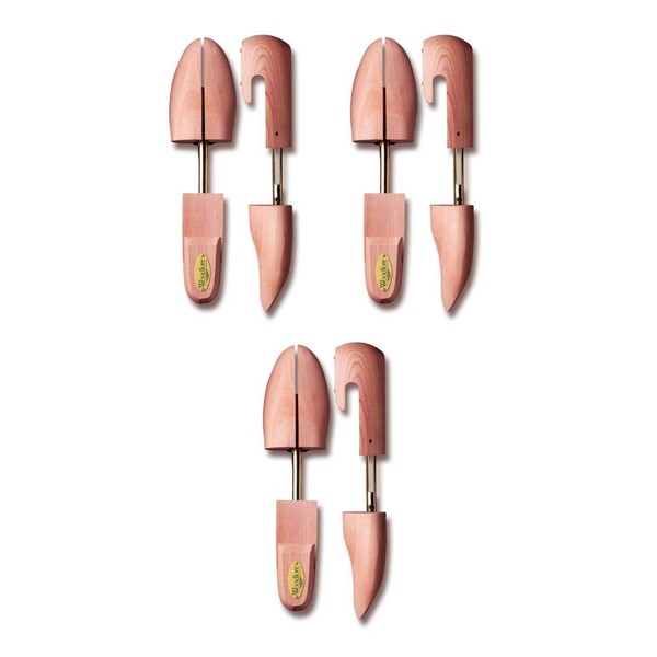 Woodlore MEN’S CEDAR SHOE TREE'S 3-PACK (for 3 pairs of