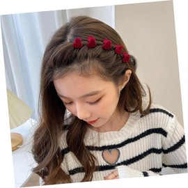 Baluue 20pcs Heart Shape Mini Hair Claw Clips for Girls Heart Jaw Clip for Women Styling Diy Tools