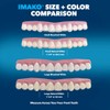 Imako Premium Cosmetic Uppers - 1 Pack - Small, Bleached