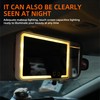 car mirror vanity Rechargeable Led, 3 Light Modes,Dimmable Touch Screen,Side