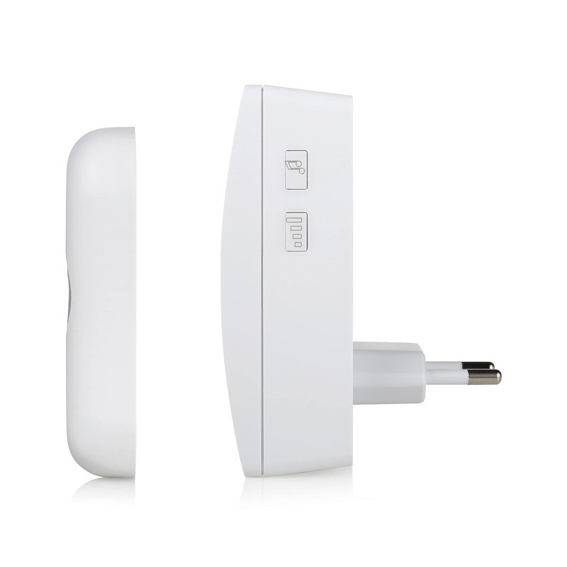 Byron DBY-21132 Doorbell Set, up to 100 m Wireless Range,