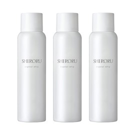 SHIRORU: Crystal Whip "Evaluation Test for Removing Pore Dirt and Exfoliatation" (Facial Cleansing/Foam/Facial Cleansing Foam/Carbonated Facial Washing) (Approx. 3 Months Worth)