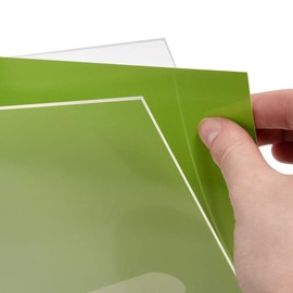 DIN A3 High (297 x 420 mm) Acrylic Glass Poster Bag for Single Sheets/Info Pocket/Sheet Holder/Poster Holder/Sign Holder/Price Tag Holder/Transparent Zeigis®
