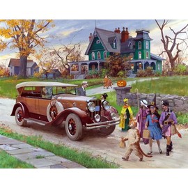 Adult Puzzle 300 Piece Family Puzzle Adult-Retro, Character, Scene Jigsaw Puzzle Game for Adult 300 Piece Puzzle Puzzle Game