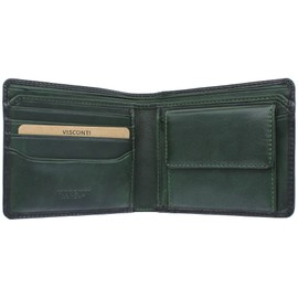Visconti Atelier Collection Arthur Leather Wallet with RFID and Tap and Go AT60 Burnish Tan