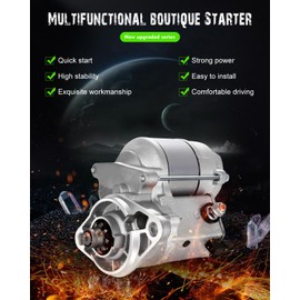 SCITOO Starters Compatible for Toyota 4RUNNER 1984-1993 CELICA 1981-1985 CORONA 1981-1982 PICKUP 1981-1993 2.4L 5FG-18 5FG-33 5FG-35 5FG-38 5FG-40 5FG-45 1988-1994 SND0119 16790 16831