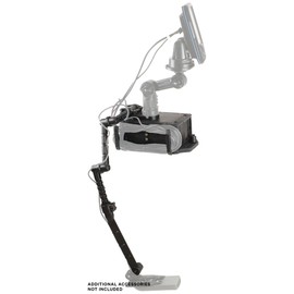 YakAttack CellBlok Battery Box and Switchblade Transducer Arm Combo for Kayak Fish Finder Setups