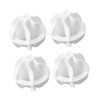 Ipetboom 4pcs Laundry Balls Winding Washer Balls for Clothes Cleaning