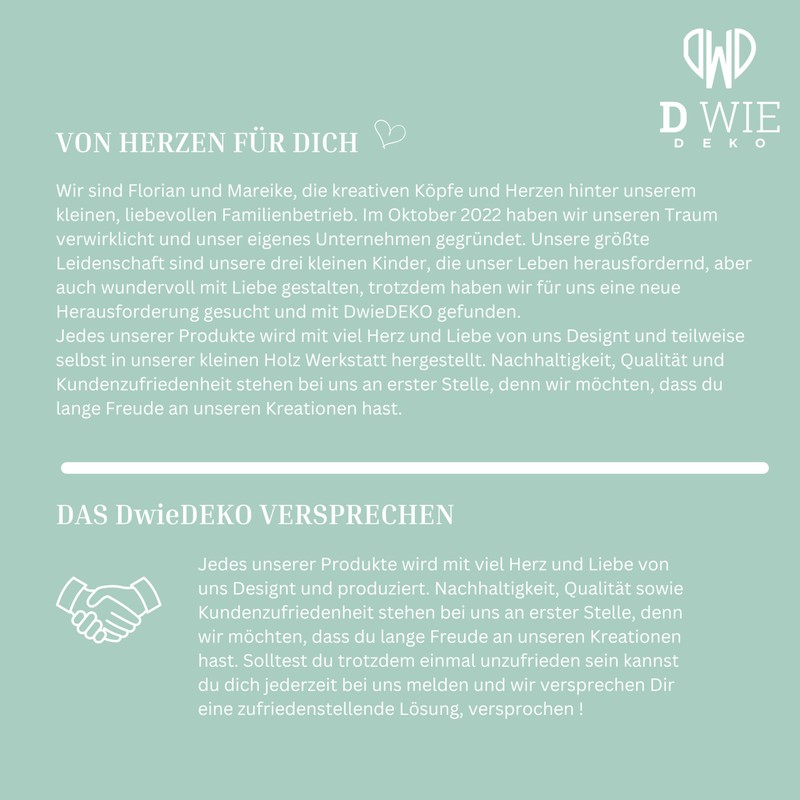 DwieDeko® Geschenk für Mama Garten | Geschenke für Frauen Geburtstag