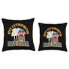 Best Exterminator Dad Ever Funny Pest Control Throw Pillow