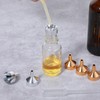 TIESOME Small Metal Funnels, 6 PCS Gold & Silver Mini