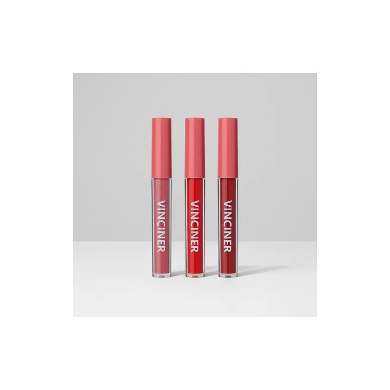 Set De 3 Brillos De Labios, Hidratante Balsamo Labial