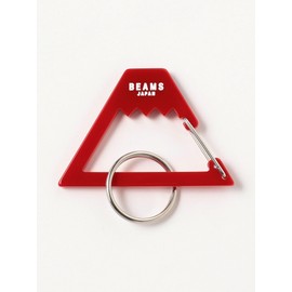 Beams Japan Small Item, Mt. Fuji Keychain, Red Free